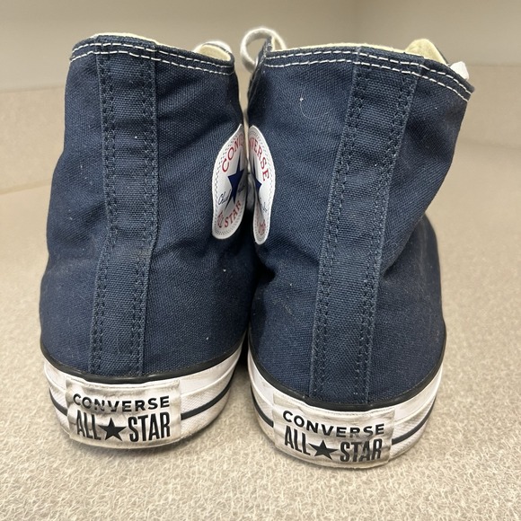 Converse Chuck Taylor All Star High Top Sneakers M9622  Navy Blue US M13  W15 - Picture 3 of 9